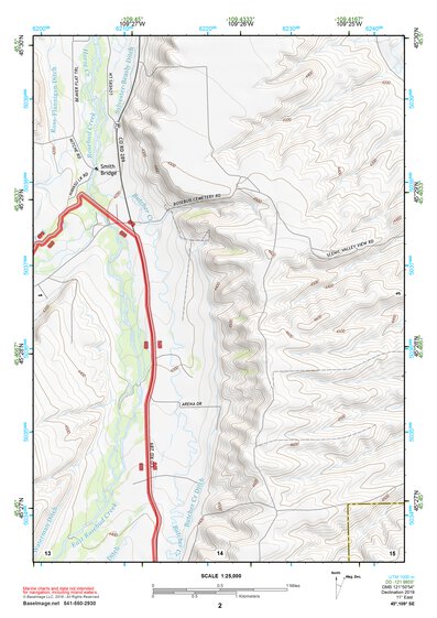 45109SE Page 2 Red Lodge Topo Preview 1