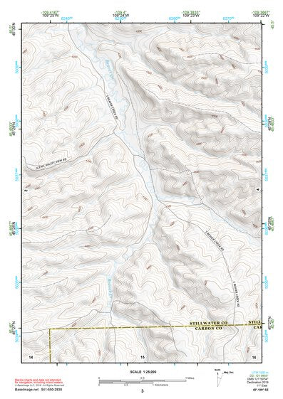 45109SE Page 3 Red Lodge Topo Preview 1