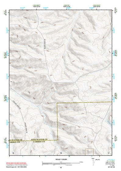 45109SE Page 4 Red Lodge Topo Preview 1