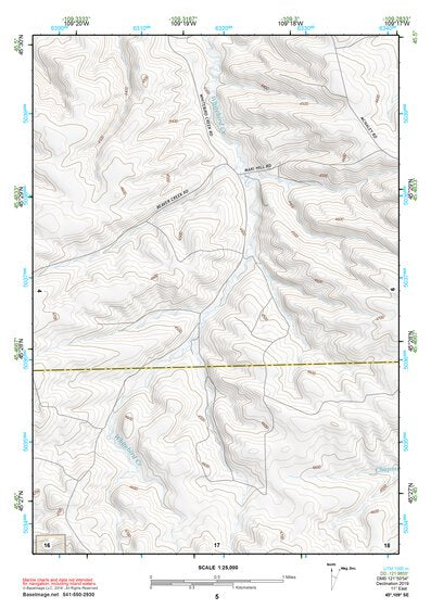 45109SE Page 5 Red Lodge Topo Preview 1
