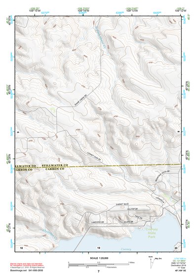 45109SE Page 7 Red Lodge Topo Preview 1