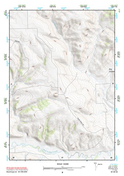 45109SE Page 9 Red Lodge Topo Preview 1
