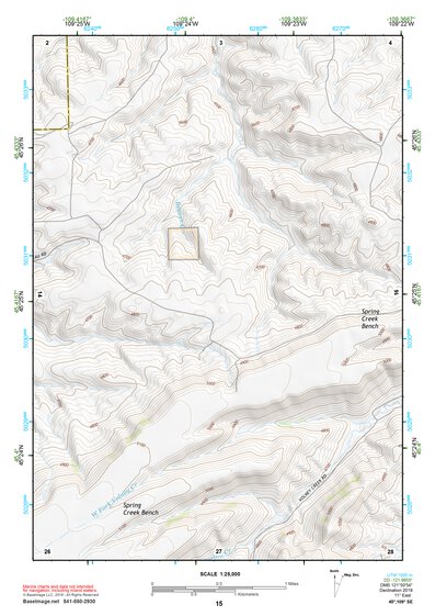 45109SE Page 15 Red Lodge Topo Preview 1