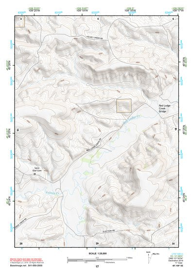 45109SE Page 17 Red Lodge Topo Preview 1