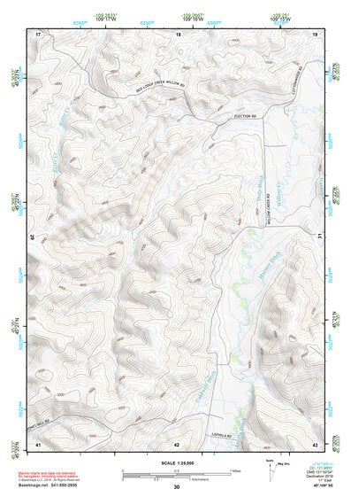 45109SE Page 30 Red Lodge Topo Preview 1