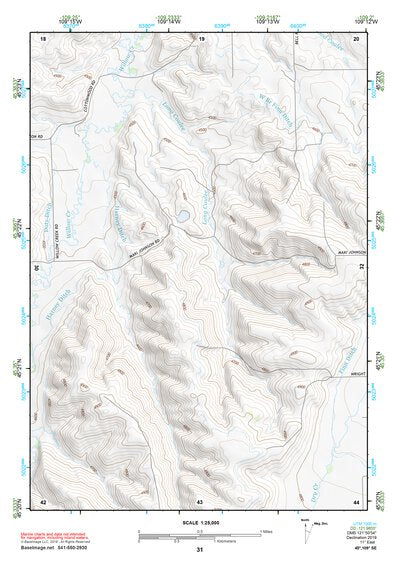 45109SE Page 31 Red Lodge Topo Preview 1