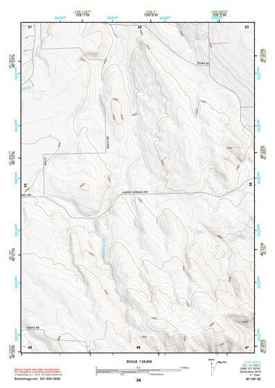 45109SE Page 34 Red Lodge Topo Preview 1