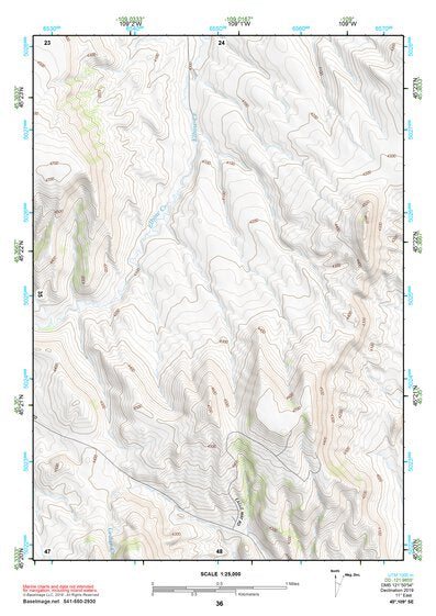45109SE Page 36 Red Lodge Topo Preview 1