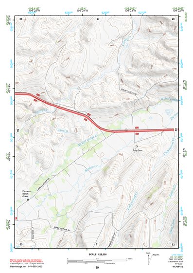 45109SE Page 39 Red Lodge Topo Preview 1