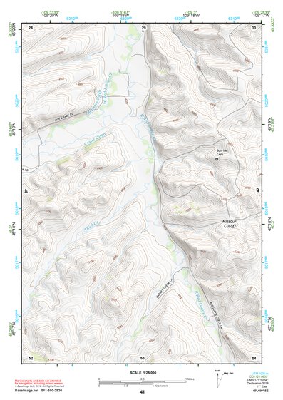 45109SE Page 41 Red Lodge Topo Preview 1
