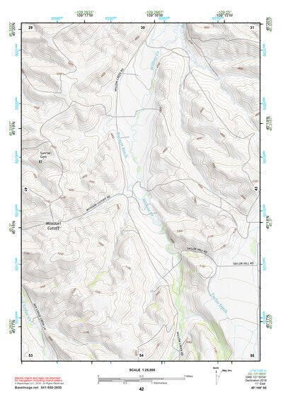 45109SE Page 42 Red Lodge Topo Preview 1