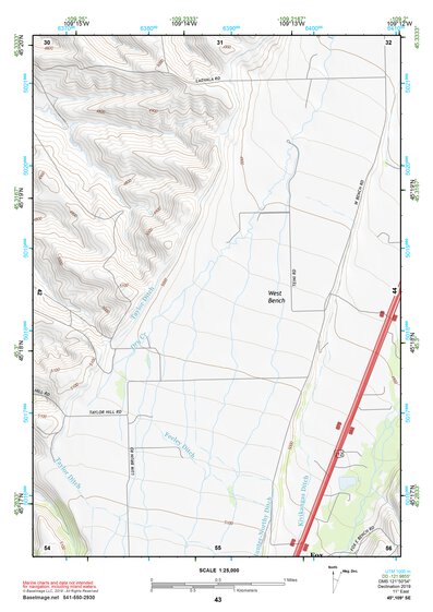 45109SE Page 43 Red Lodge Topo Preview 1