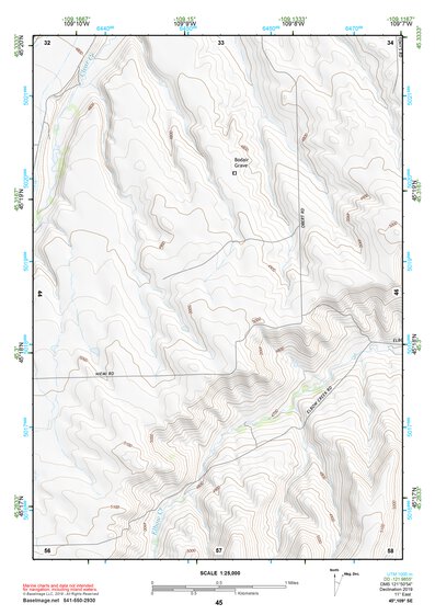 45109SE Page 45 Red Lodge Topo Preview 1