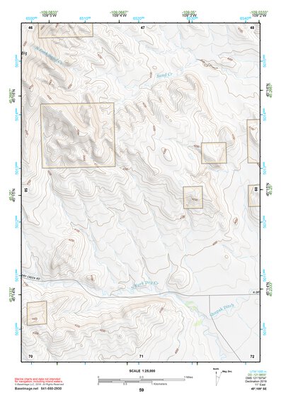 45109SE Page 59 Red Lodge Topo Preview 1