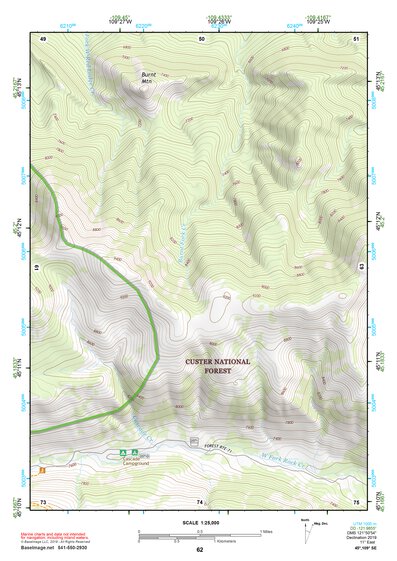 45109SE Page 62 Red Lodge Topo Preview 1