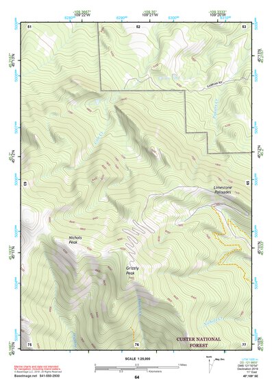 45109SE Page 64 Red Lodge Topo Preview 1
