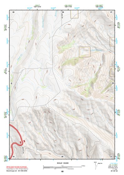 45109SE Page 68 Red Lodge Topo Preview 1