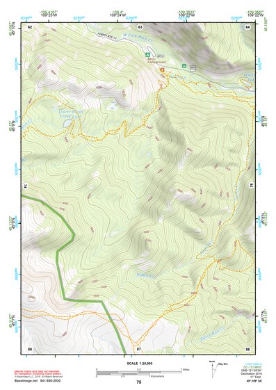 45109SE Page 75 Red Lodge Topo Preview 1