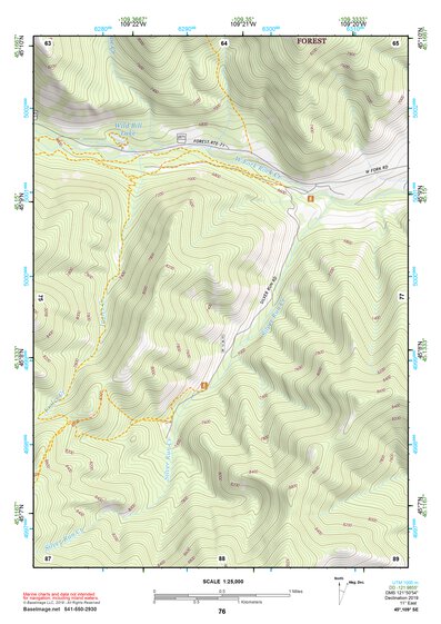45109SE Page 76 Red Lodge Topo Preview 1