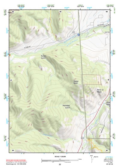 45109SE Page 77 Red Lodge Topo Preview 1