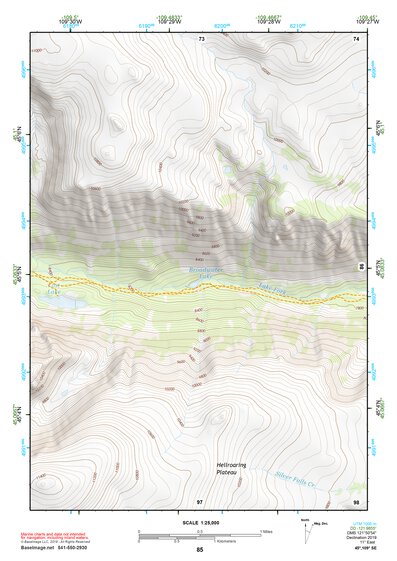 45109SE Page 85 Red Lodge Topo Preview 1