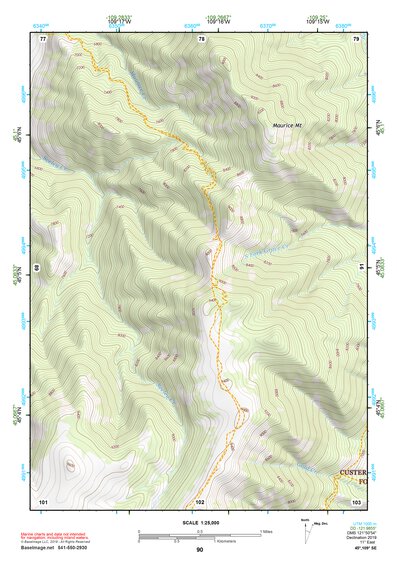 45109SE Page 90 Red Lodge Topo Preview 1