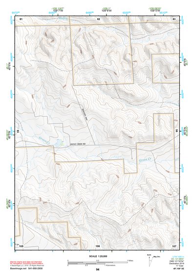 45109SE Page 94 Red Lodge Topo Preview 1