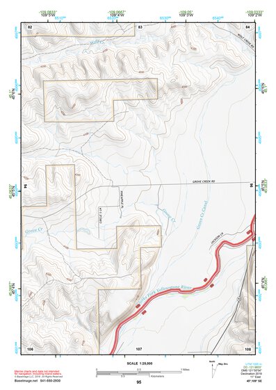 45109SE Page 95 Red Lodge Topo Preview 1