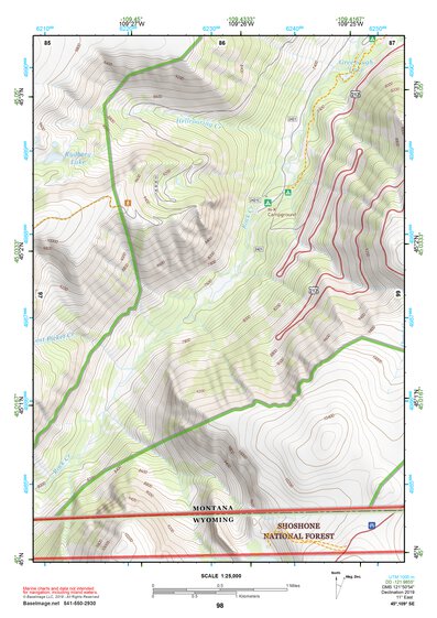 45109SE Page 98 Red Lodge Topo Preview 1