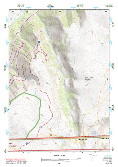 45109SE Page 99 Red Lodge Topo Preview 1