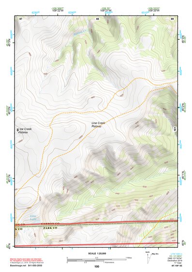 45109SE Page 100 Red Lodge Topo Preview 1