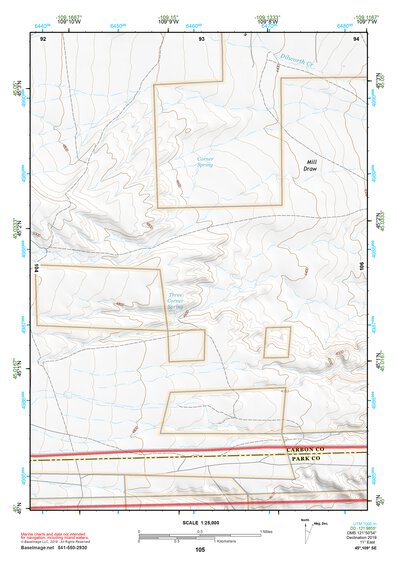 45109SE Page 105 Red Lodge Topo Preview 1