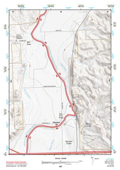 45109SE Page 107 Red Lodge Topo Preview 1