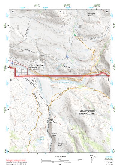 45110SW Page 104 Gardiner Topo Preview 1
