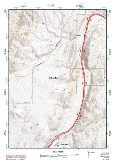45111NE Page 1 Bozeman Topo Preview 1