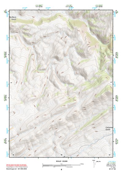 45111NE Page 4 Bozeman Topo Preview 1