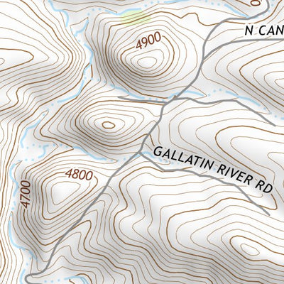 45111NE Page 17 Bozeman Topo Preview 3