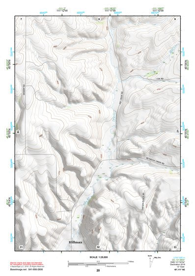 45111NE Page 20 Bozeman Topo Preview 1