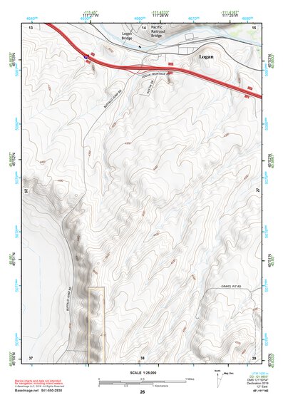 45111NE Page 26 Bozeman Topo Preview 1
