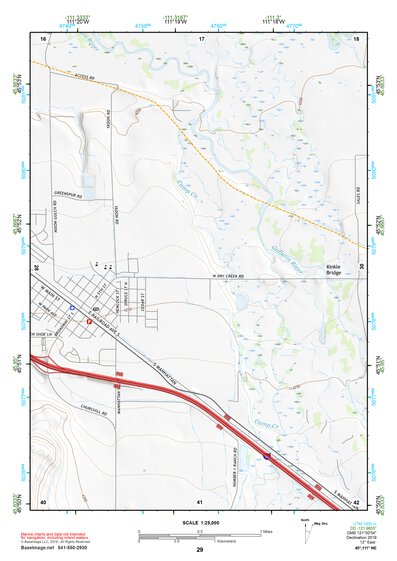 45111NE Page 29 Bozeman Topo Preview 1