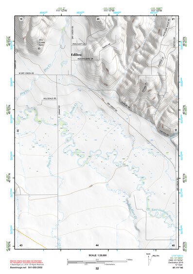 45111NE Page 32 Bozeman Topo Preview 1