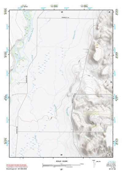 45111NE Page 37 Bozeman Topo Preview 1