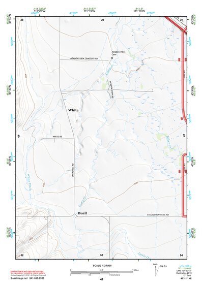 45111NE Page 41 Bozeman Topo Preview 1