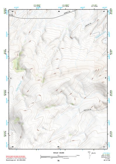 45111NE Page 78 Bozeman Topo Preview 1