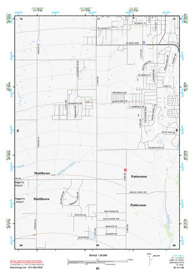45111NE Page 83 Bozeman Topo Preview 1