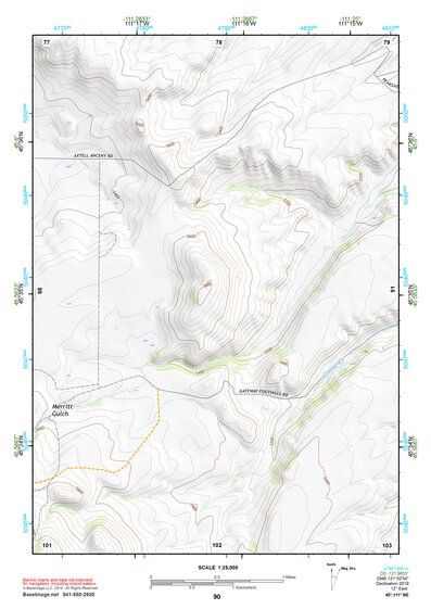 45111NE Page 90 Bozeman Topo Preview 1