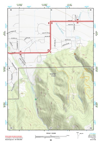45111NE Page 95 Bozeman Topo Preview 1