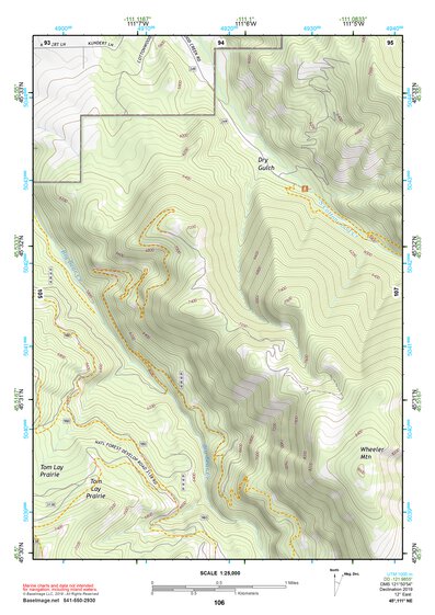 45111NE Page 106 Bozeman Topo Preview 1
