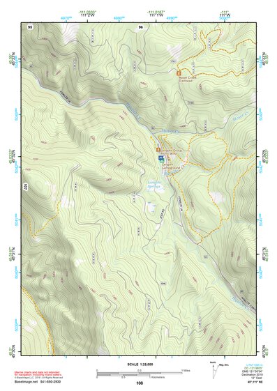 45111NE Page 108 Bozeman Topo Preview 1
