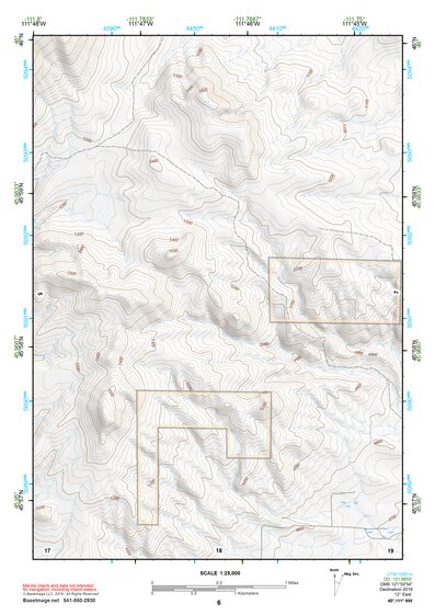 45111NW Page 6 Bozeman Topo Preview 1